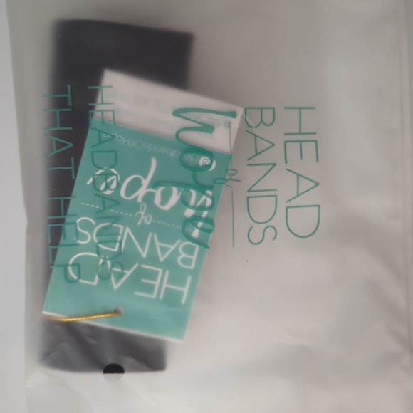 (3/30$) Tube Turban Black - Picture 4 of 4